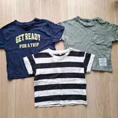 無印　エルフィンドール　オーガニックコットン 半袖Tシャツ 90
