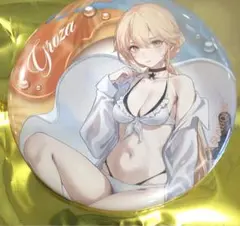 ドールズフロントライン2　　アトレ限定フルーツドーナツ付属缶バッチ　グローザ