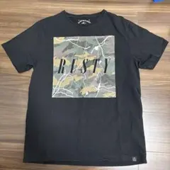 RUSTY カモフラージュ柄 Tシャツ M