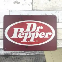 ブリキ看板☆ Dr Pepper ドクターペッパー レトロ 474