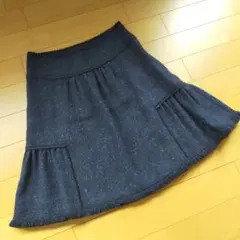モスキーノチープアンドシック MOSCHINO ツイード スカート 42
