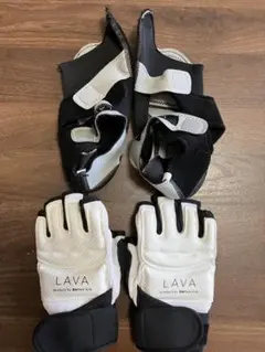 【セット】LAVA 暗闇ボクシング シューズ グローブ