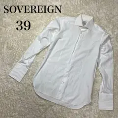 SOVEREIGN ソブリン タキシード ドレスシャツ メンズ ホワイト 39