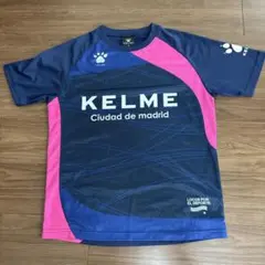 KELME フットサルウェア Mサイズ ネイビー/ピンク