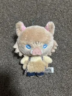 鬼滅の刃 にとたん 嘴平伊之助 マスコット キーホルダー