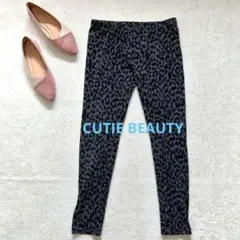 【CUTIE BEAUTY】M レギンスパンツ　スキニーパンツ　きグレー