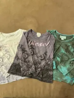 Diesel 長袖Tシャツ 3枚セット