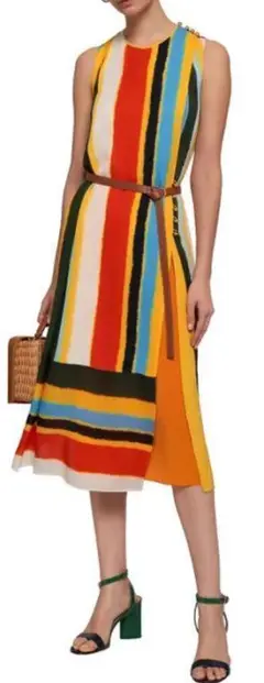 定価10万円 新品タグ付き Tory Burch ストライプワンピース