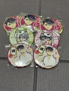 アイドリッシュセブン ユキ モモ 太鼓の達人コラボ 缶バッジセット