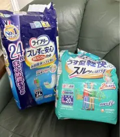 ライフリーうす型軽快パンツ 夜用スーパーパッド