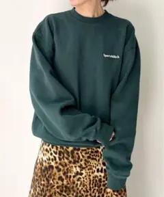 L'Appartement SPORTYu0026RICH LOGO CREWNECK