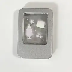 レジン 小物ケース ガチャ収納 缶ケース スイーツ パフェ ピンク