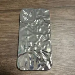 iPhone 12 透明ケース 波状テクスチャー