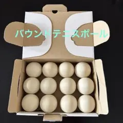 バウンドテニスボール 12個入り　中古品