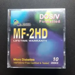 MR.DATA 3.5インチ　フロッピーディスク　10枚入