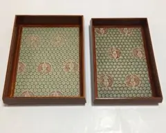 飛騨高山春慶 文箱 2箱