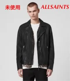 未使用 ALLSAINTS ボンディ レザー ライダース ジャケット バイカー