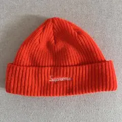 【美品】Supreme Loose Gauge Beanie Orange