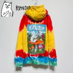 RIPNDIP ジャケットMサイズ カービィ RIPNDIP リップンディップ タイダイ 星のカービィ プルオーバー
