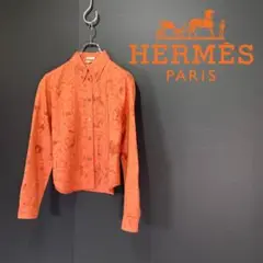 HERMES エルメス マルタン マルジェラ期 総柄 シャツ