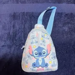 Disney・リロアンドスティッチ子供用ボディバッグ水色