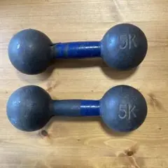 ダンベル 鉄アレイ 5K✖️2