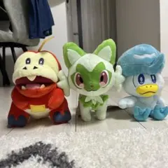 ポケモン　パルデア　御三家　ぬいぐるみ　3点セット