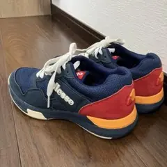 エレッセ テニスシューズ 23cm レディース オールコート レトロ配色