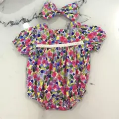 SHEIN　ロンパース　3-6M