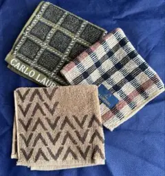 ハンカチセットCarlo Laurent Leopoldo Valentino他