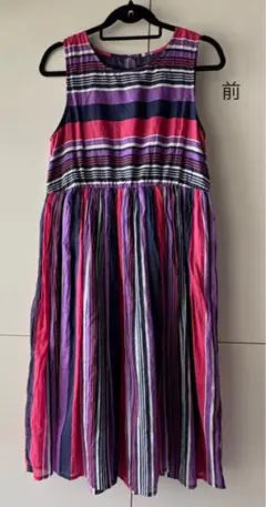 【美品】ノースリーブ　ワンピース