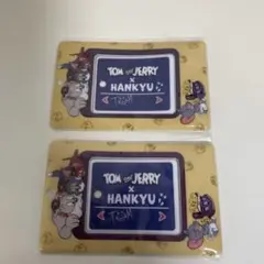 トムとジェリー☆阪急電車　コラボ パスケース