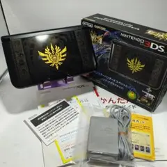 Nintendo 3DS LL ゴア・マガラブラック+充電器　動作確認済み