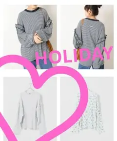 holiday spick&span robertP.miller フリルロンT holiday spick&span robertP.miller フリルロンT - メルカリ