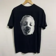 MISBHV ミスビヘイブ Tシャツ プリント 人間 顔 ブラック 韓国 ロゴ