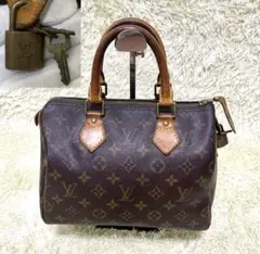 【国内正規品】LOUIS VUITTON モノグラム スピーディ25 南京錠 鍵