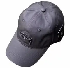 Stüssy グレー ベースボールキャップ