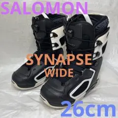 メンズ SALOMON SYNAPSE シナプス スノーボードブーツ 26cm