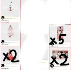 佐野愛花 ラッフルまとめ売り