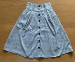 NICE CLAUP チェック スカート