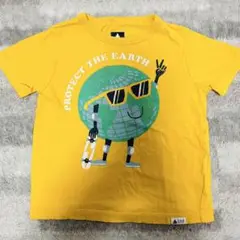 GAP 地球キャラクター Tシャツ　100 子供服　黄色