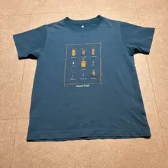 Montbell キッズ　半袖tシャツ　アウトドア　カブトムシ　130