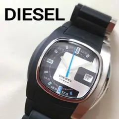 DIESEL 腕時計 スクエア ブラック 防水 DZ-4076
