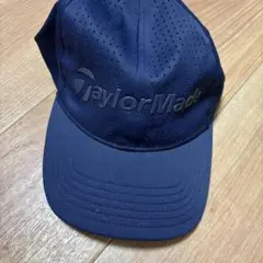 TaylorMade ネイビーキャップ 通気性あり