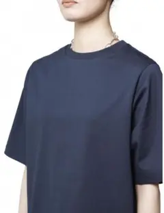 【新品未使用】MARGINAL MAN クラシック Tシャツ ネイビー　サイズ1