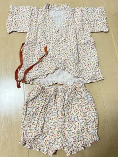 花柄女の子甚平 95
