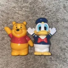 くまのプーさん ドナルドダック 貯金箱　レトロ ビンテージ　90s 非売品