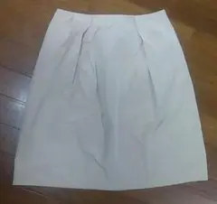 お値下げ ノーリーズ NOLLEY’S タック付ミニスカート キレイ目上品 S