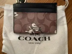 coach★人気完売★coach✖︎SNOOPYコラボパスカードケース未使用