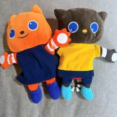 Benesse ベネッセ　ワールドワイドキッズ　パペット　ぬいぐるみ　ミミ　マニ